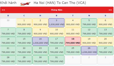 Du lịch Cần Thơ giá rẻ cùng Vietjet Air