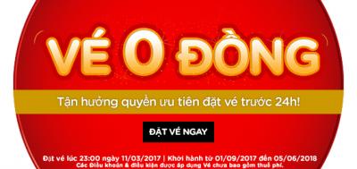 Hoa mắt với cơn mưa 3 triệu vé 0 đồng của Air Asia