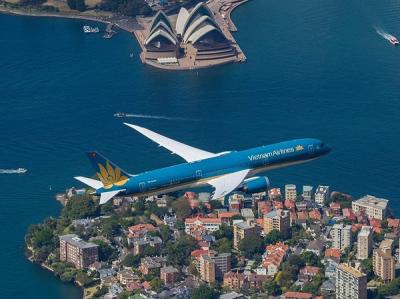 Vietnam Airlines khuyến mại vé siêu chặng Hà Nội - Sydney