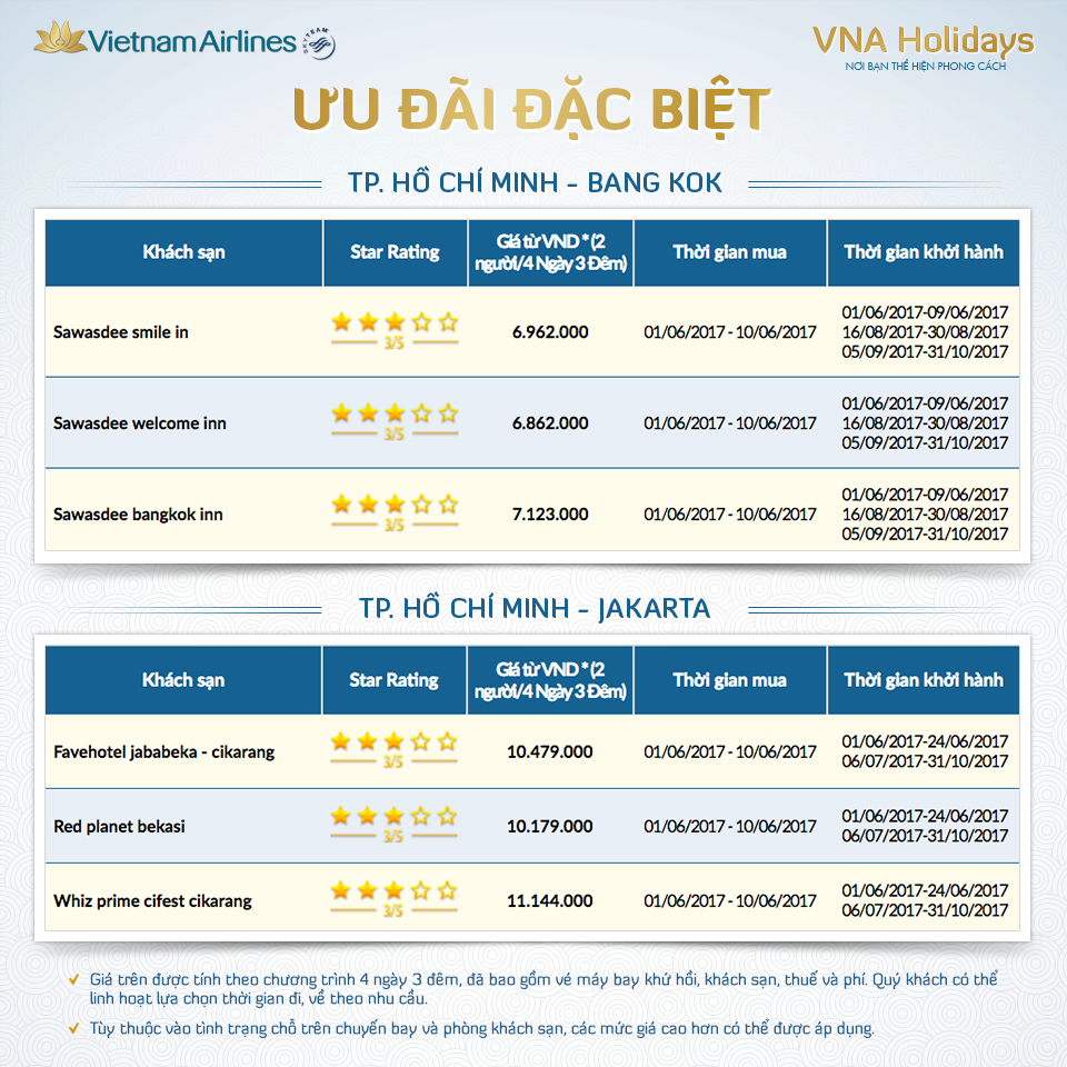 combo vé máy bay và khách sạn giá rẻ