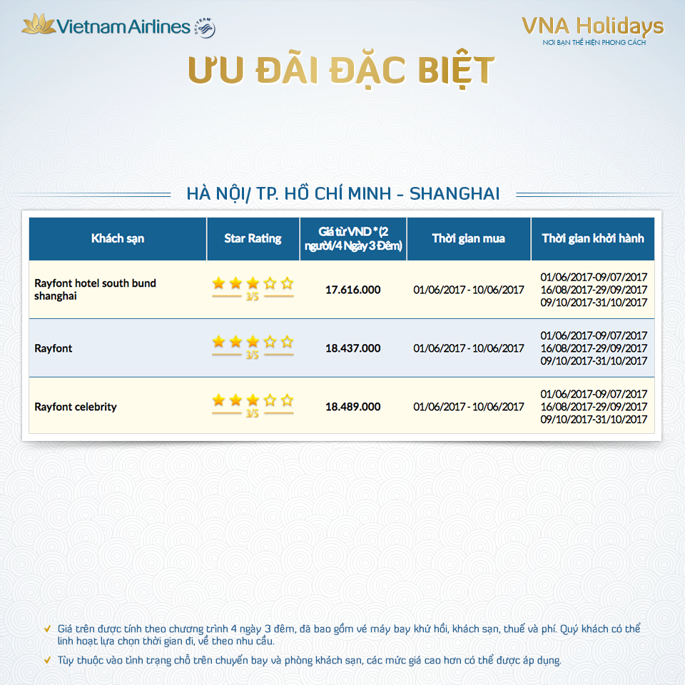 Combo vé máy bay khách sạn giá rẻ