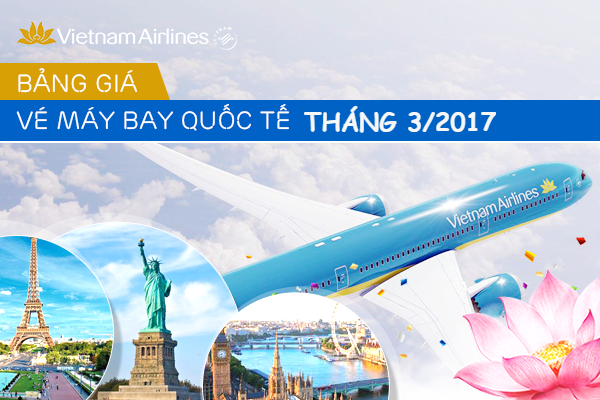 Vé máy bay Vietnam Airlines giá rẻ