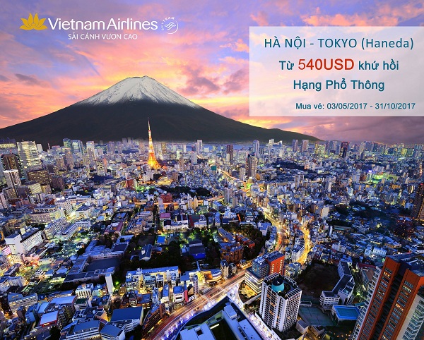 Vietnamairlines khuyến mại