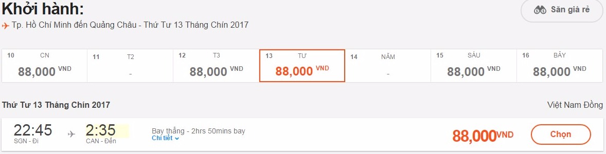 Vé máy bay giá rẻ của Jetstar